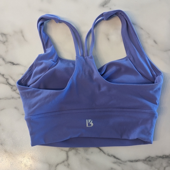 Buffbunny Bloom sports bra in party purple - Picture 2 of 6